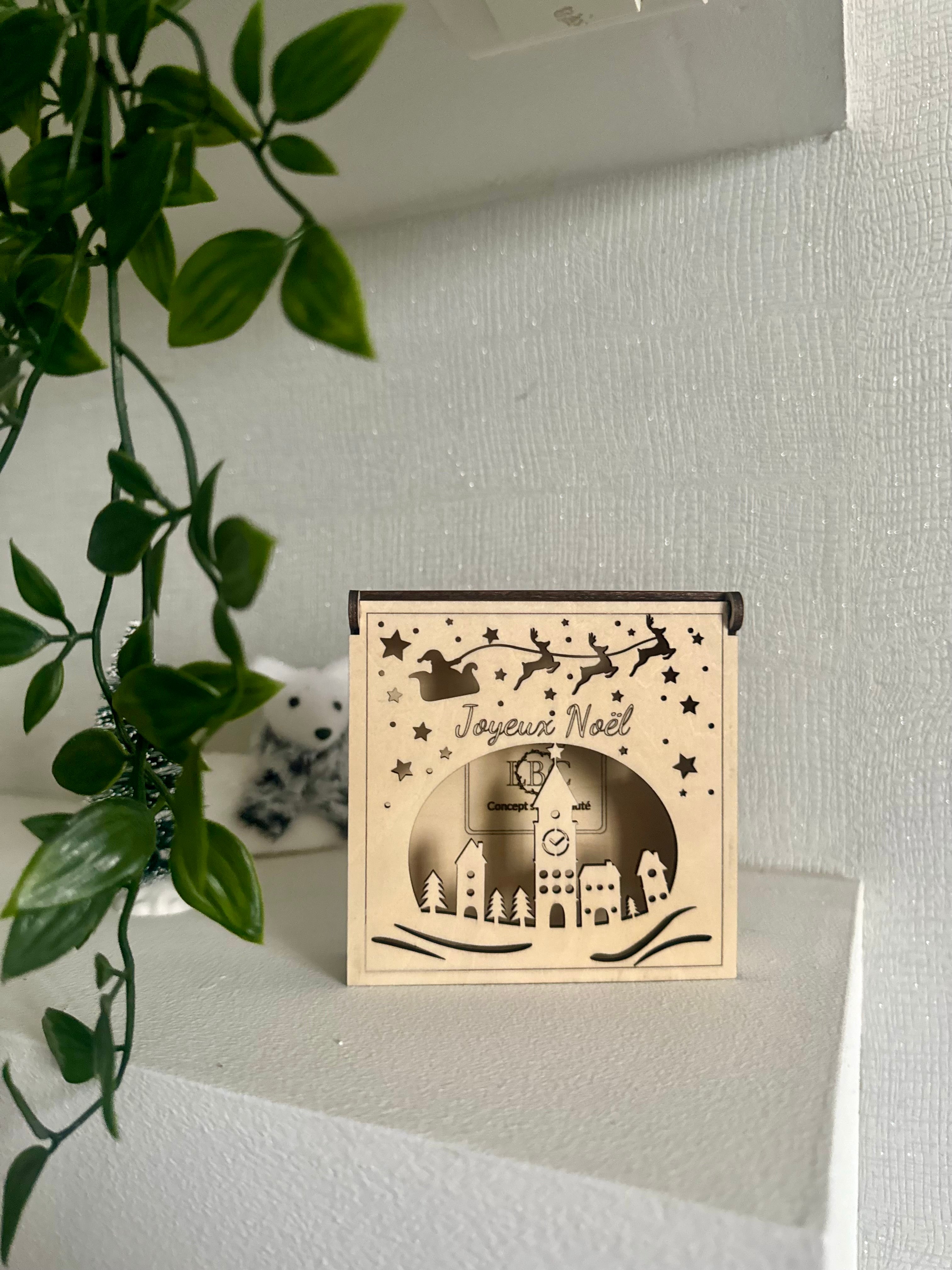 Petite boîte de Noël décorative – Idéale pour petits cadeaux